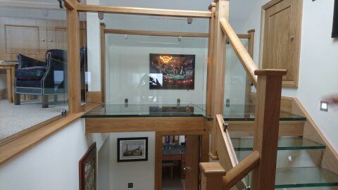 Detail of bespoke joinery fitting and finish at Mike Potter workshop